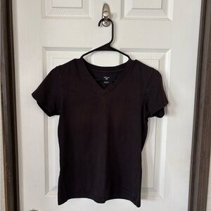 Patagonia Black Short Sleeve V-Neck Tee